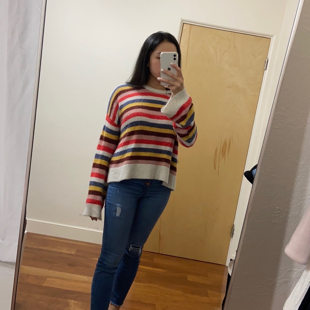Madewell multicolor sweater
